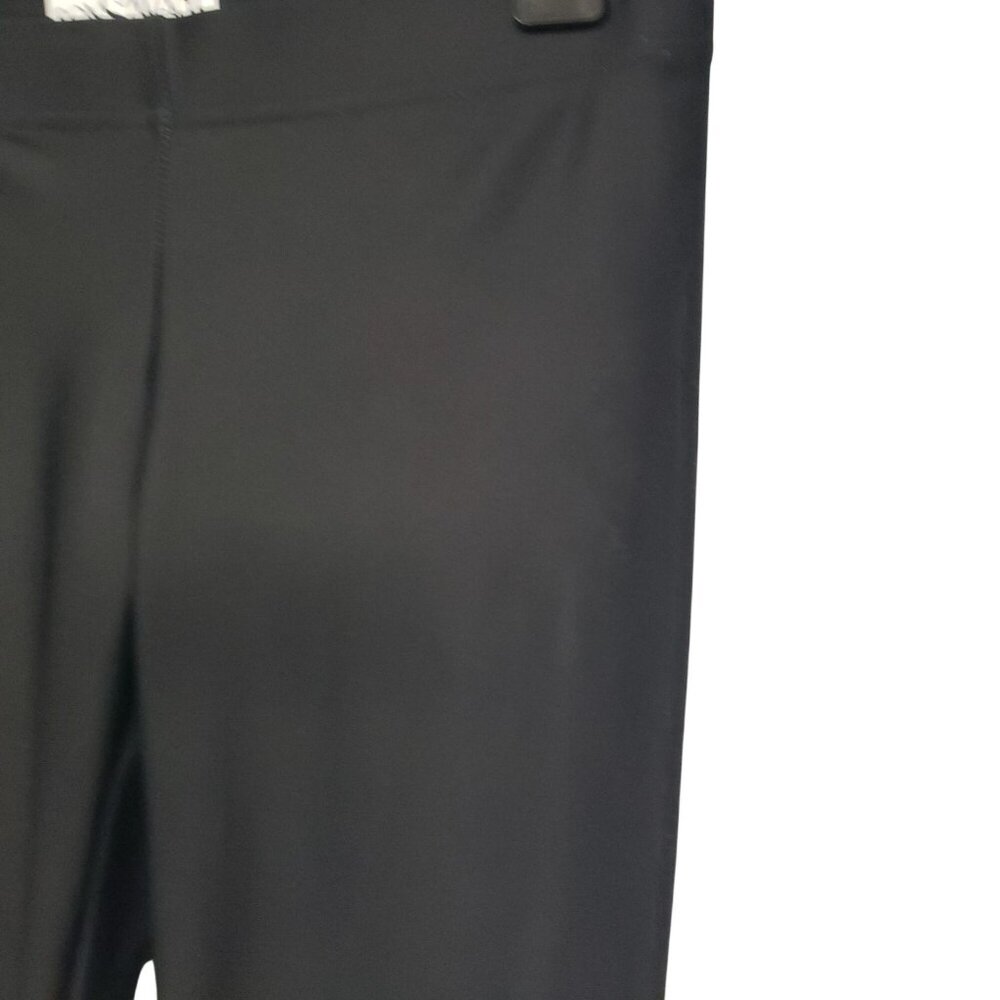 Fox Savant Artleisure Black White Art to Wear Crown Print Gothic Yoga Pants M - Picture 4 of 7